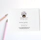 PinkPolish Design Note Cards "Luna Moon" Handmade Notecard