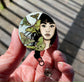 PinkPolish Design Badge Reels & Lanyards "Luna" Retractable Badge Reel