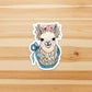 PinkPolish Design Stickers "Mama Llama" Die Cut Vinyl Sticker