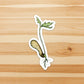 PinkPolish Design Stickers "Maple Tree Sprout" Vinyl Die Cut Sticker