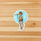 PinkPolish Design Stickers "Meerkat Lookout" Die Cut Vinyl Sticker