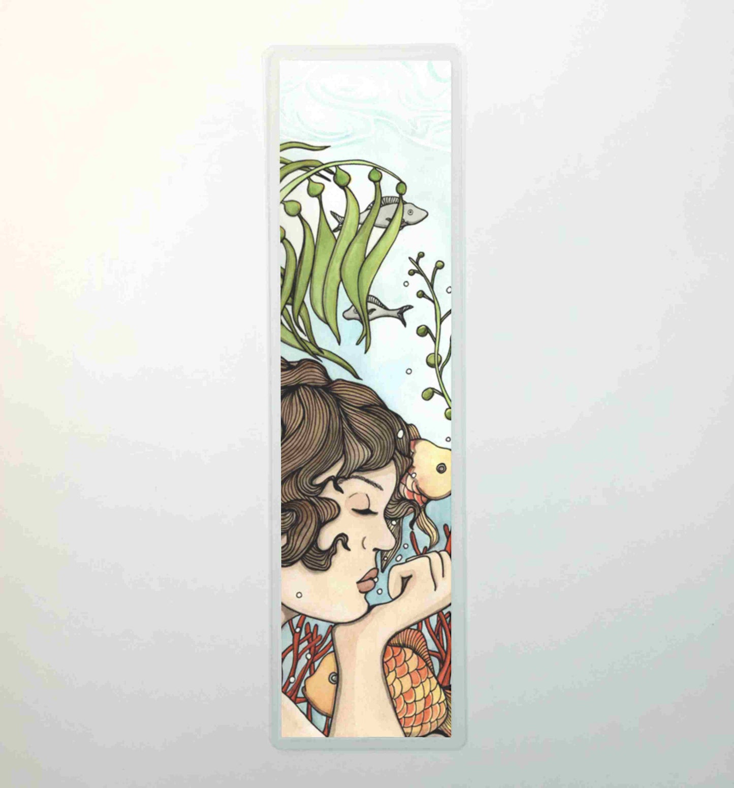 PinkPolish Design Bookmarks "Mermaid Daydream" 2-Sided Bookmark