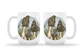 PinkPolish Design Coasters "Morel Mushrooms" 15oz Mug