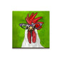 PinkPolish Design Magnets "Ms. Cluck" Wood Refrigerator Magnet