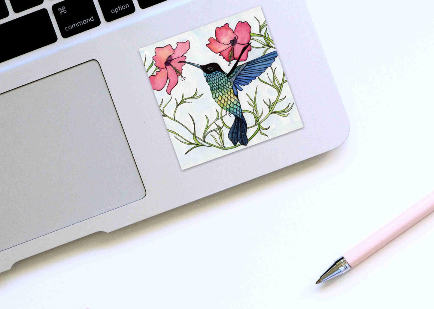 PinkPolish Design Stickers "Nectar" Square Vinyl Sticker