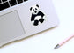 PinkPolish Design Stickers "Panda-mic Bear" Vinyl Die Cut Sticker