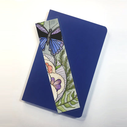 PinkPolish Design Bookmarks "Pansy Shortbread" 2-Sided Bookmark