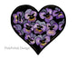 PinkPolish Design Art Prints "Pansy Valentine"  Watercolor Painting: Art Print