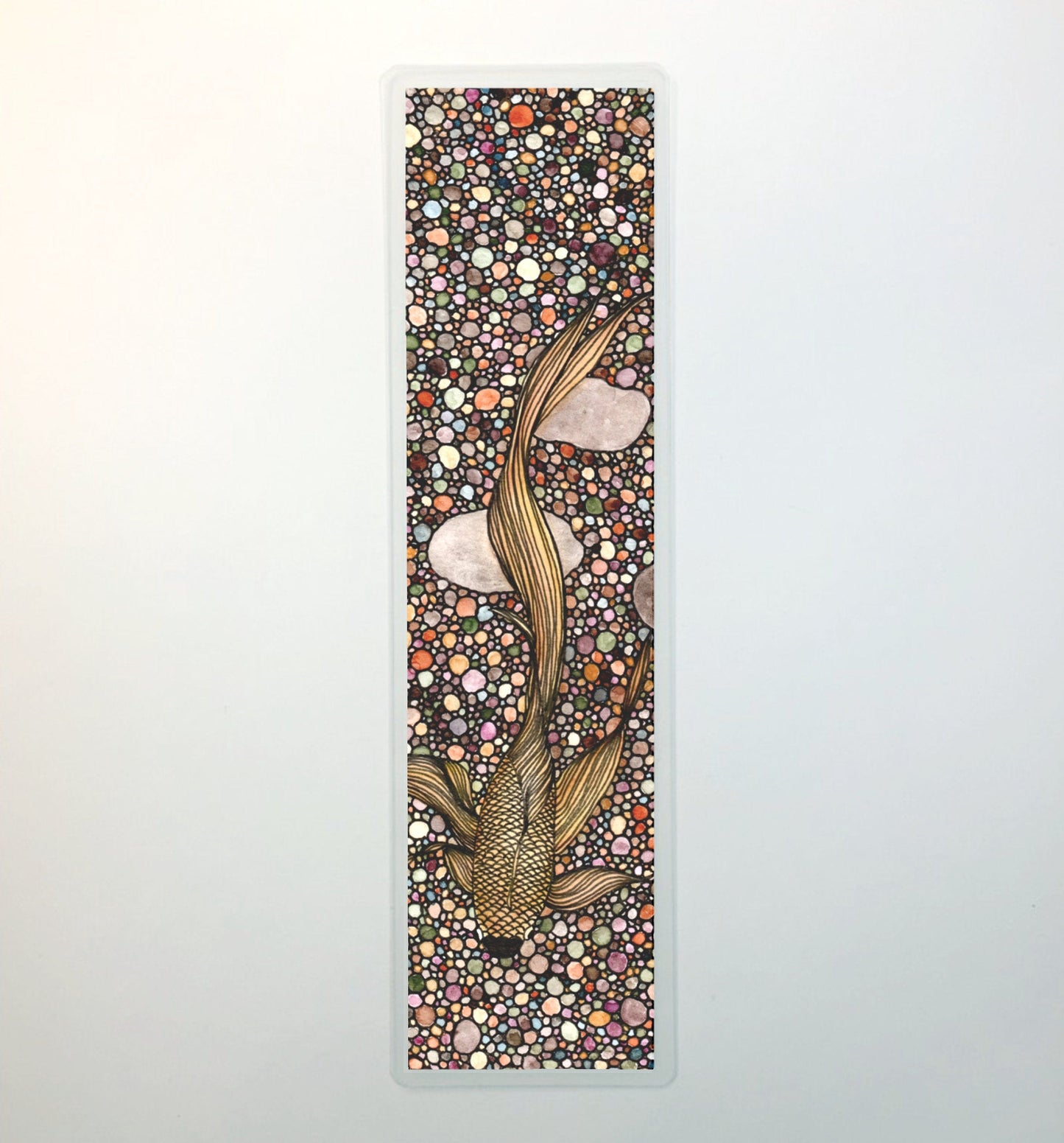 PinkPolish Design Bookmarks "Pebbles" 2-Sided Bookmark