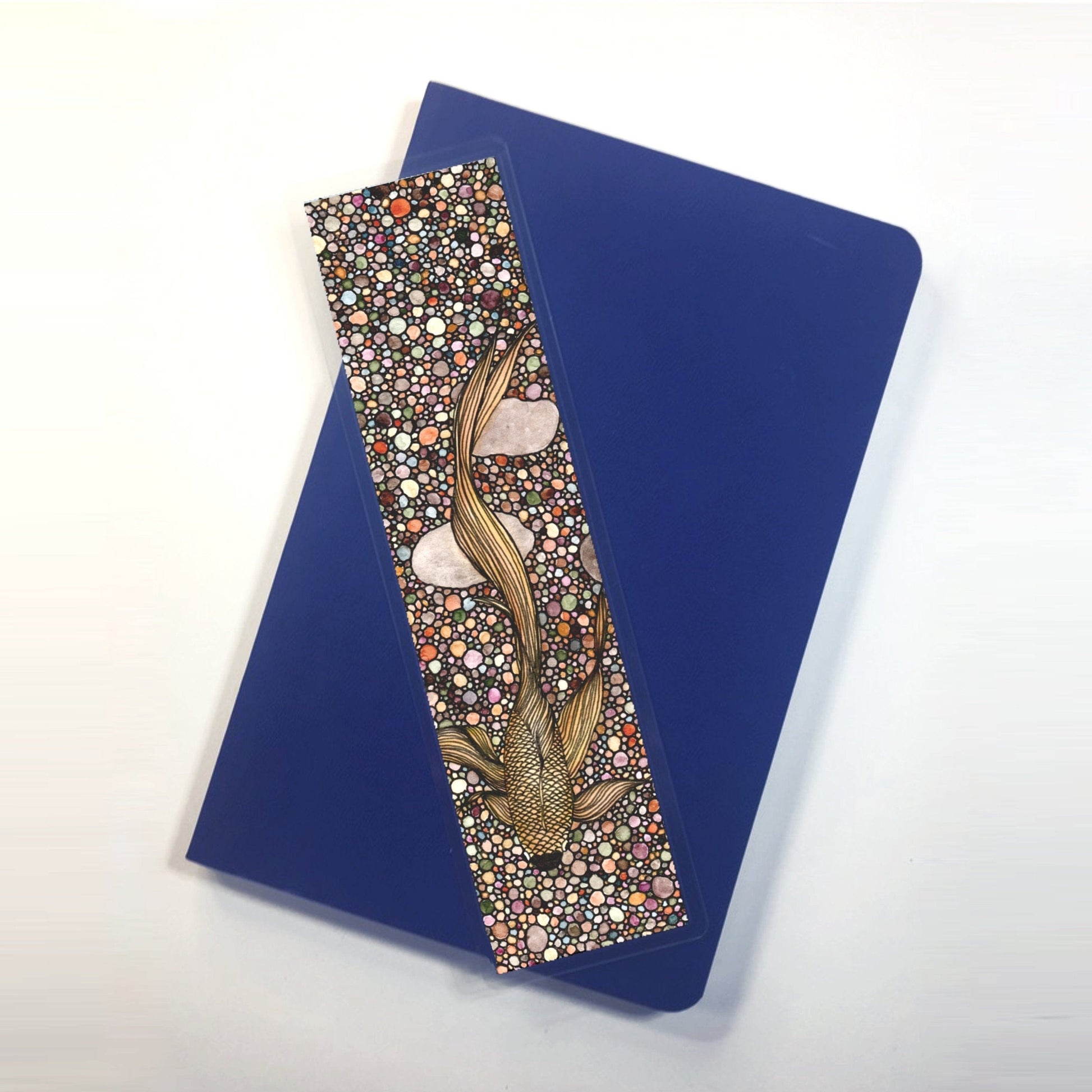 PinkPolish Design Bookmarks "Pebbles" 2-Sided Bookmark