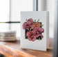 PinkPolish Design Note Cards "Poppies" Handmade Notecard