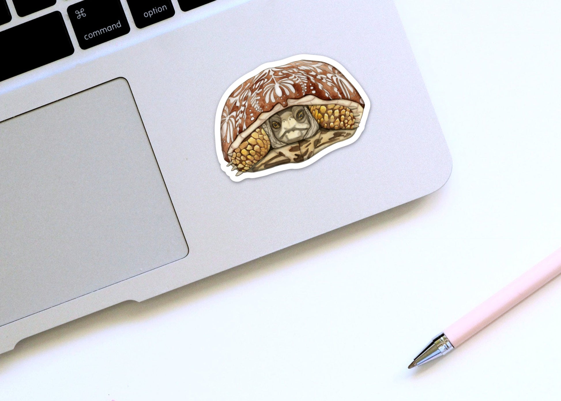 PinkPolish Design Stickers "Sea Turtle" Vinyl Die Cut Sticker