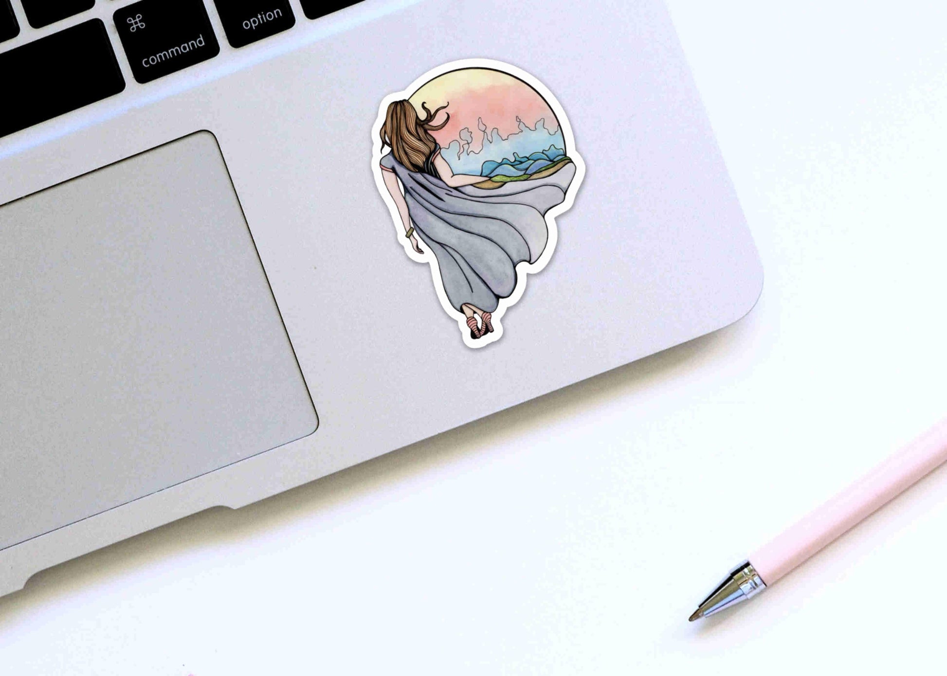 PinkPolish Design Stickers "Shape Your World" Die Cut Vinyl Sticker