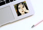 PinkPolish Design Stickers "Sight"  Vinyl Square Sticker
