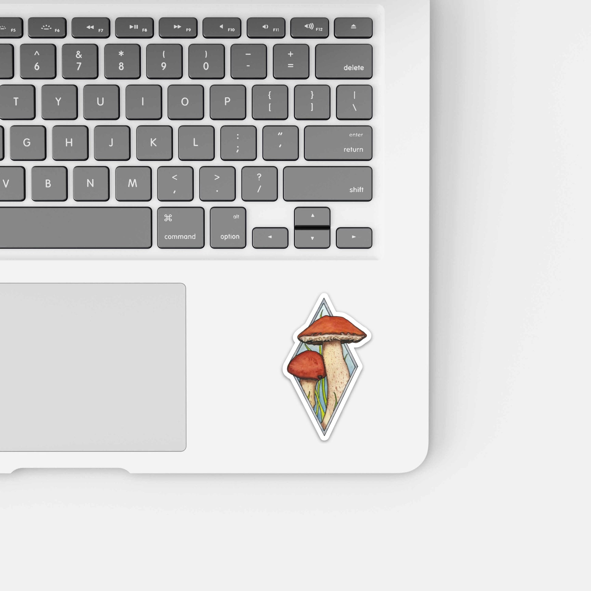 PinkPolish Design Stickers "Tiny Mushrooms 2" Die Cut Vinyl Sticker