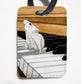 PinkPolish Design Luggage Tag Tiny Pianist Luggage Tag