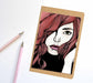 PinkPolish Design Notebook "Transfixed" Notebook / Sketchbook / Journal