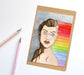 PinkPolish Design Notebook "Unseen Rainbows" Pride Inspired Notebook / Sketchbook / Journal
